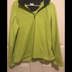NWT Danskin Now Lime Green Jacket Womens Sz Large